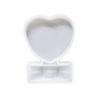 Silicone Mould Heart Photo Stand Resin & Clay Craft Mould L4.75 X W3.5 D-0.75 inch 1pc