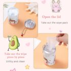 Can Shape Cartoon Portable Wet Wipes