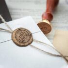 Sealing Wax Stamp 25Mm With Love 1Pc