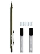 BRUSTRO Mechanical Pencil Set | HB-20 leads, 2B-20 leads, Spare eraser- 8 units