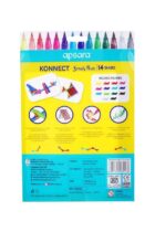Apsara Konnect Brush Pen 14 shades 2 in 1 Brush