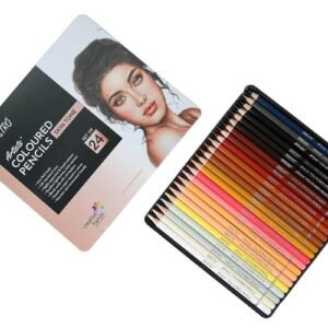 Brustro Artists’ Skin Tone Coloured Pencils Set of 24 Shades