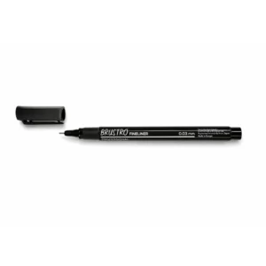 Brustro Professional Pigment Based Fineliner Pen – Black (Loose)