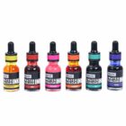 Brustro Watercolour Ink Set B of 6 x 15ml artist watercolour ink