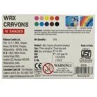 Camel Wax Crayons 12 Shades