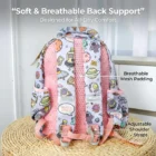 Cute 3D Rocket Romp Kids School Bag