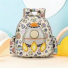 Cute 3D Rocket Romp Kids School Bag