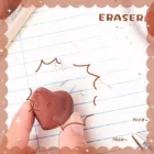 Cute Choco Erasers Set of 4