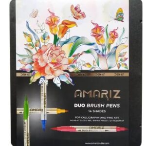 Doms Amariz Duo Brush Pens (14 Shades)