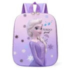 Princess Elsa Kindergarten Backpack for Girls Purple Princess Elsa Kids School Bag (2–5 Years)
