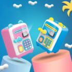 Electronic ATM Piggy Bank for Kids with Password Lock – Cute Money Saving ATM Toy Coin Bank