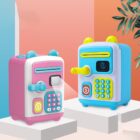 Electronic ATM Piggy Bank for Kids with Password Lock – Cute Money Saving ATM Toy Coin Bank