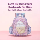 Yumm Yumm Ice Cream Kids School Bag