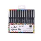 Brustro Colour Brush Pens Set of 12 pigment brush pens