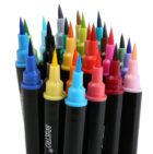 Brustro Colour Brush Pens Set of 12 pigment brush pens