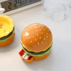 Burger Table Lamp With Sharpener Rechargeable 1pc