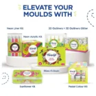 Fevicryl Mouldit 900g Clay Set - Epoxy Resin Clay for 3D Modelling