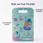 Astronaut Folders | File Folder with Button Lock and Handle