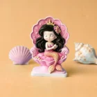 DIY Mermaid Painting Kit for Kids – Paint Your Own Mermaid Figurine with Colours & Brush