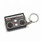 Retro Radio Voice Recorder Keychain – 60 Seconds Recording, Built-in Speaker