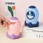 Rocket Planet Coin Bank Cute Space-Themed Piggy Bank
