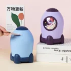 Rocket Planet Coin Bank Cute Space-Themed Piggy Bank