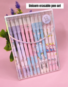Unicorn Erasable Gel Pen Pack of 12
